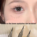Slim eyeliner is waterproof, sweat-proof, long-lasting and non-smudged