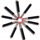 10-color black tube matte moisturizing press lipstick